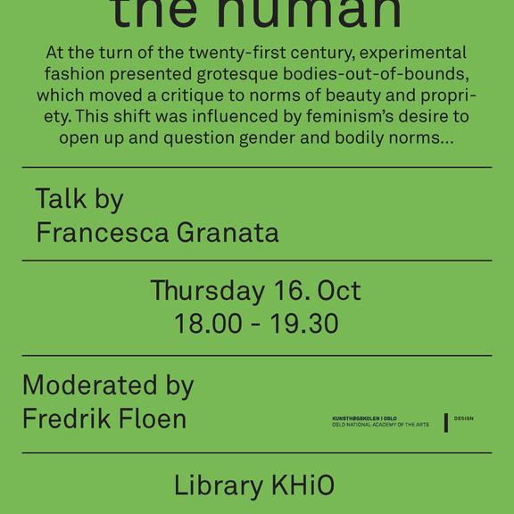 Design Talks: Re-fashioning the human