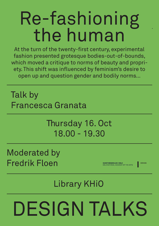Design Talks: Re-fashioning the human