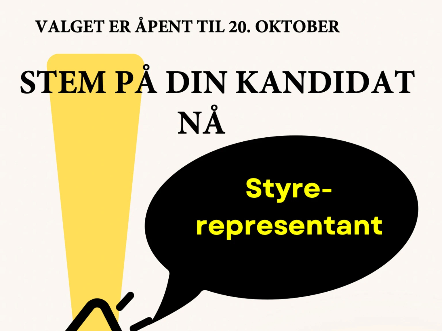 Stem på din studentrepresentant til Kunsthøgskolens styre - 2025