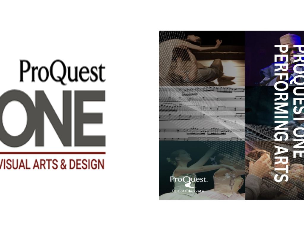 ProQuest One Visual Arts & Design 