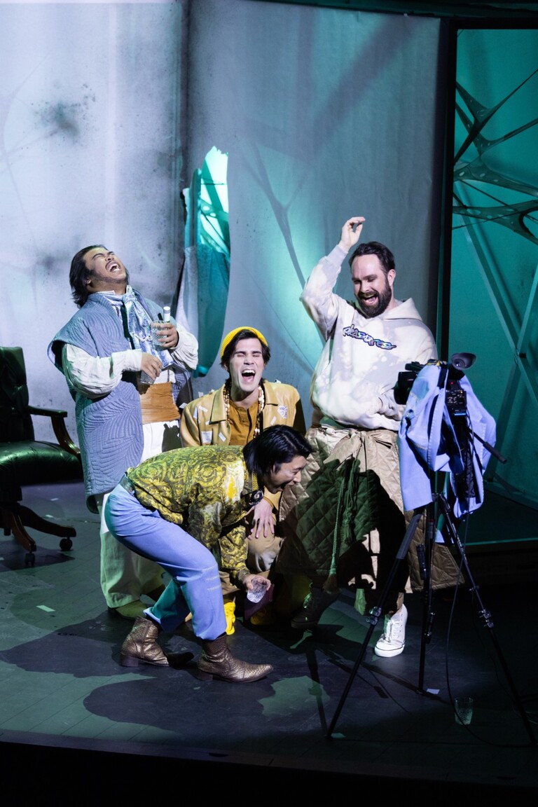 Filmvisning av 1. akt La Bohème