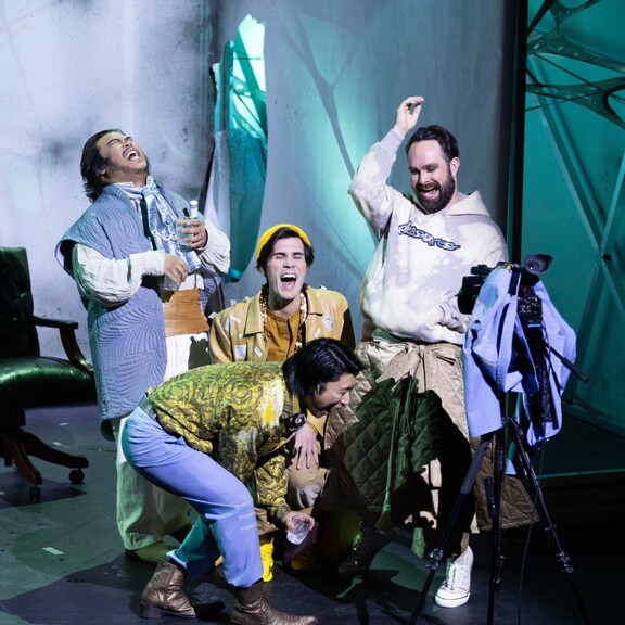 Filmvisning av 1. akt La Bohème