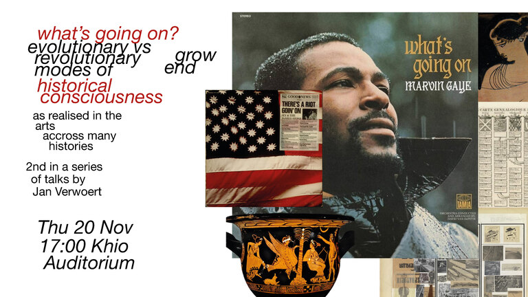 Jan Verwoert / What's going on? – historical consciousness