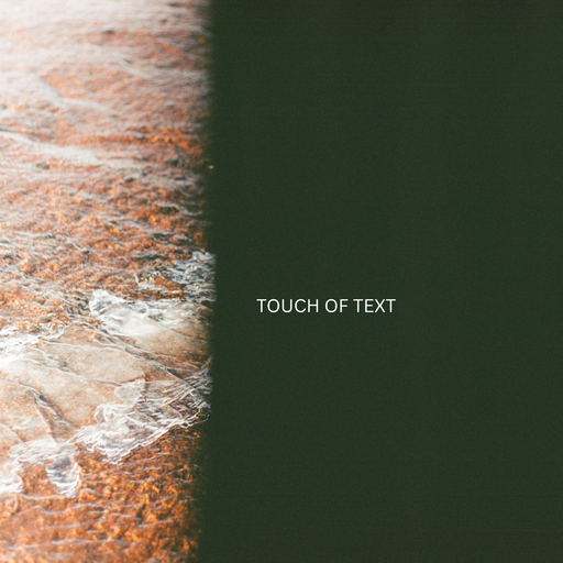 Artistic laboratory: Touch of text