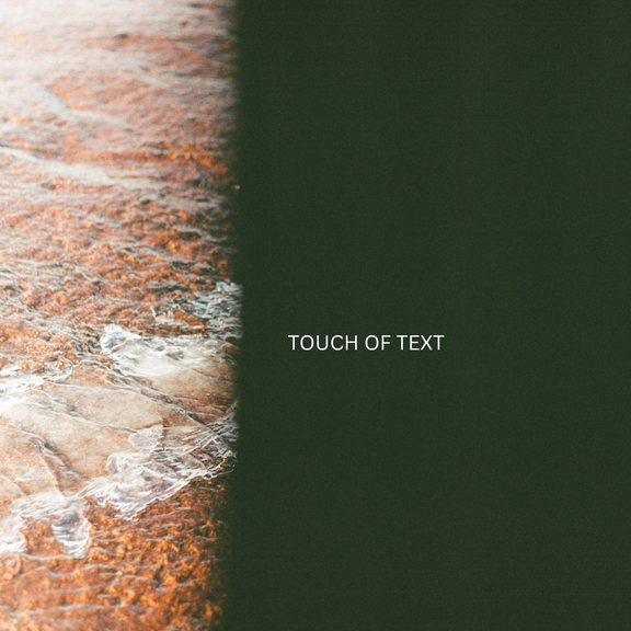 Artistic laboratory: Touch of text