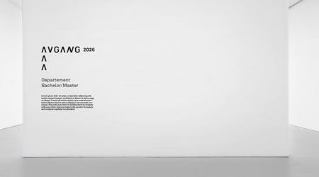 Info På Vegg Om Utstillingen