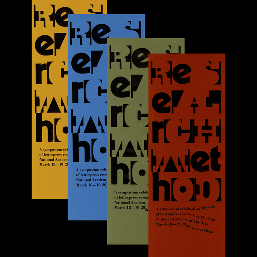 Symposium: Letterpress as research method