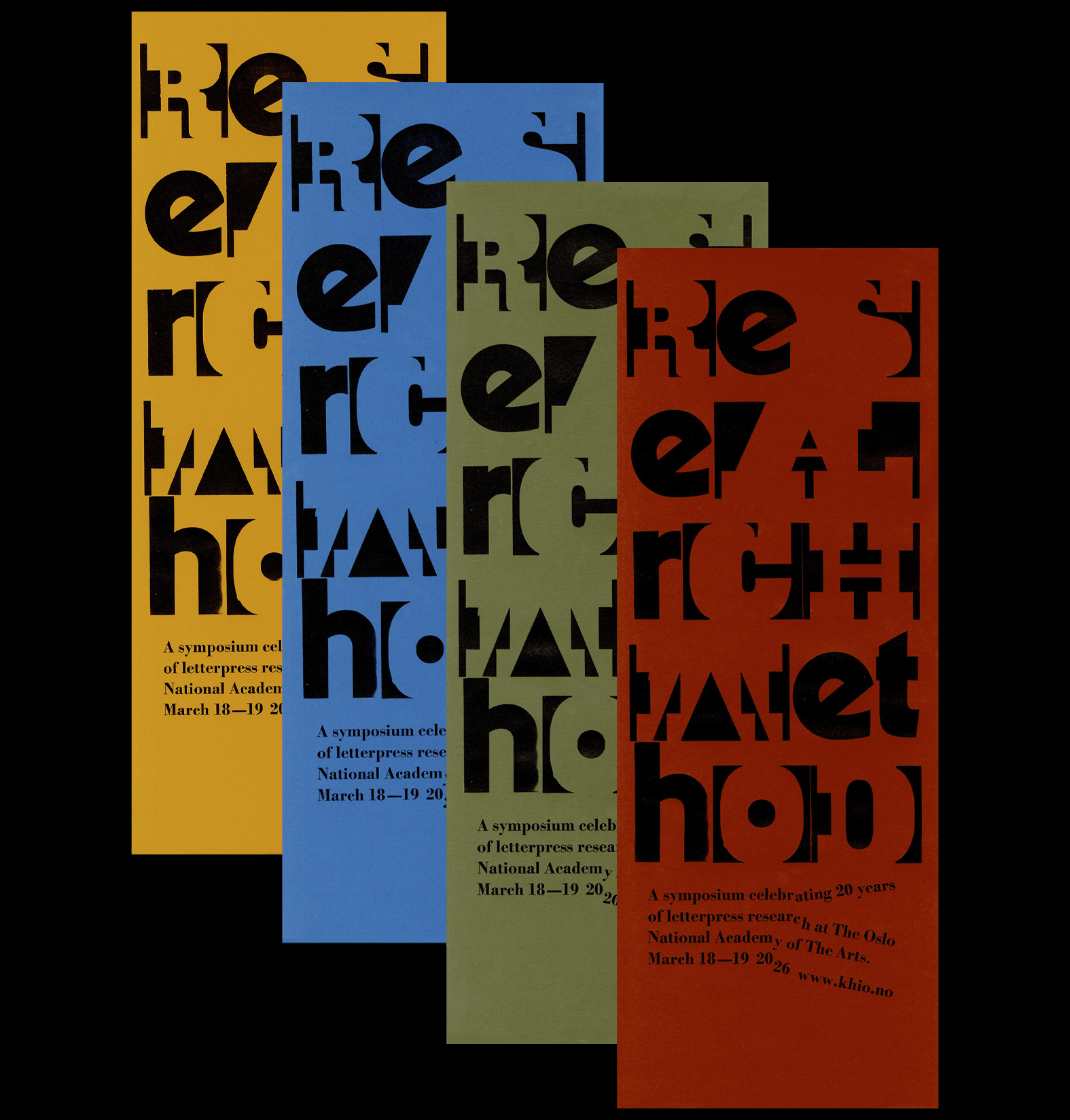 Symposium: Letterpress as research method - Oslo National Academy of the Arts