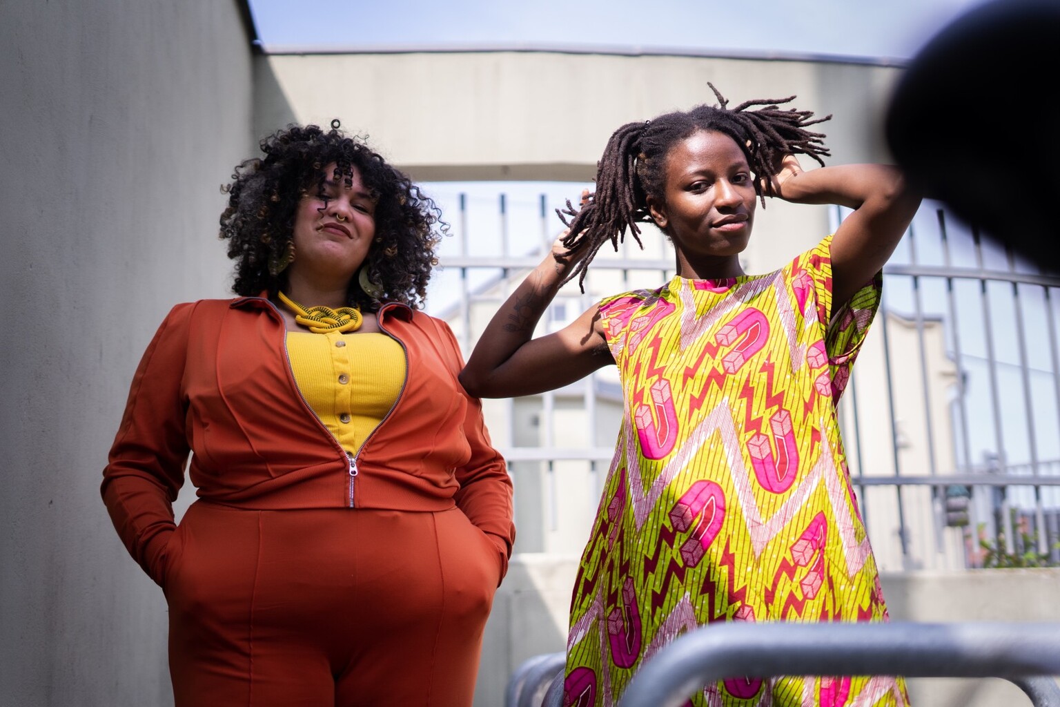 Marea Lazzára Vigesaa and Marie Cole. Photo:Janelool 