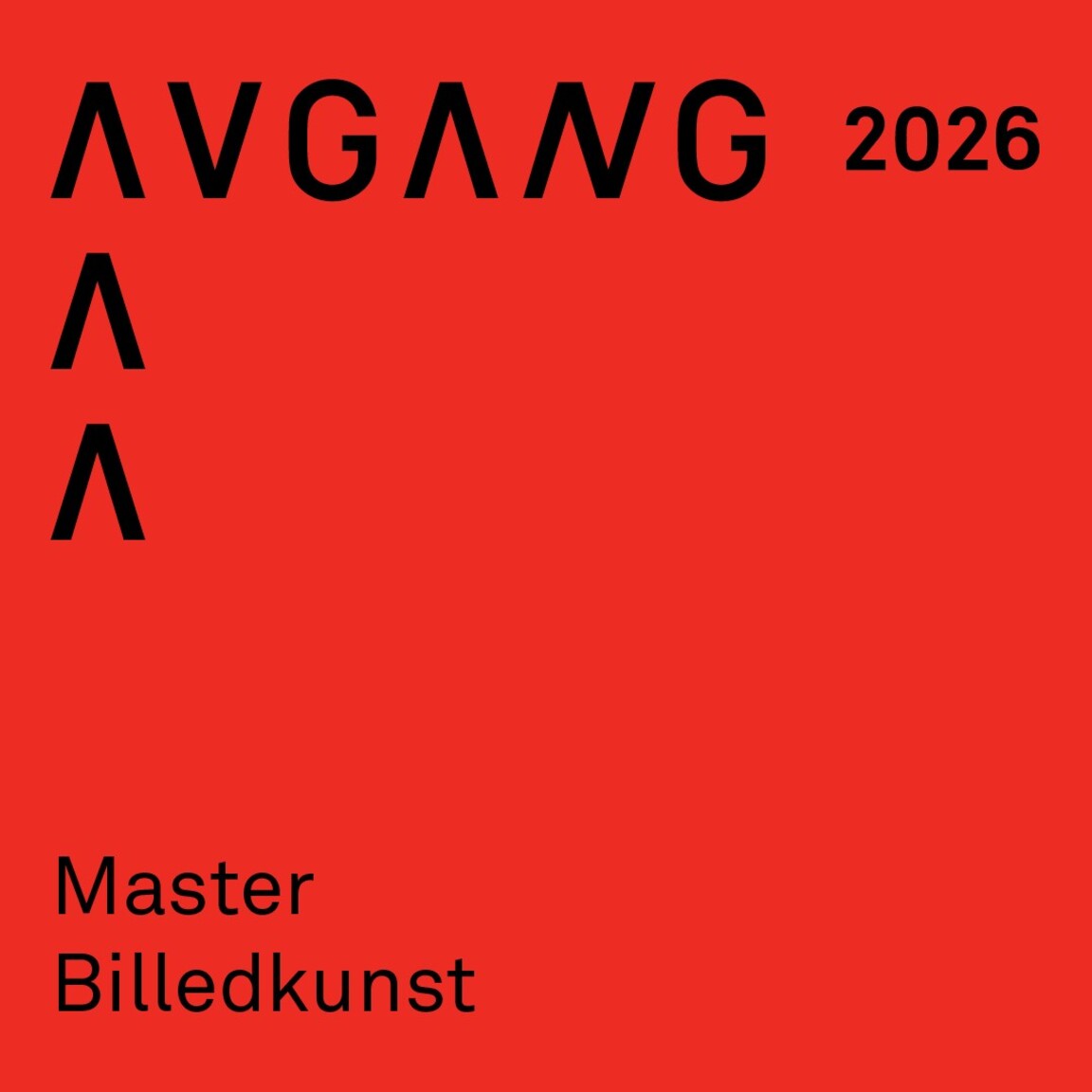 Avgang 2026: Master billedkunst
