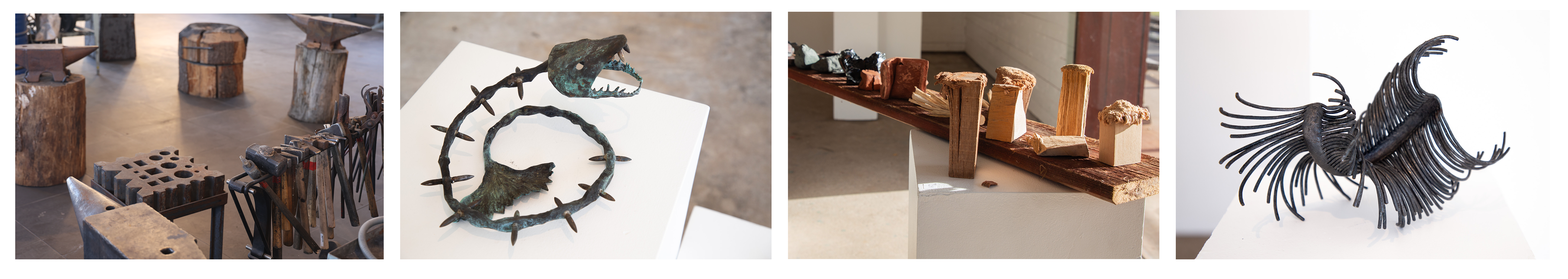 Details from IRON NOTES exhibitions