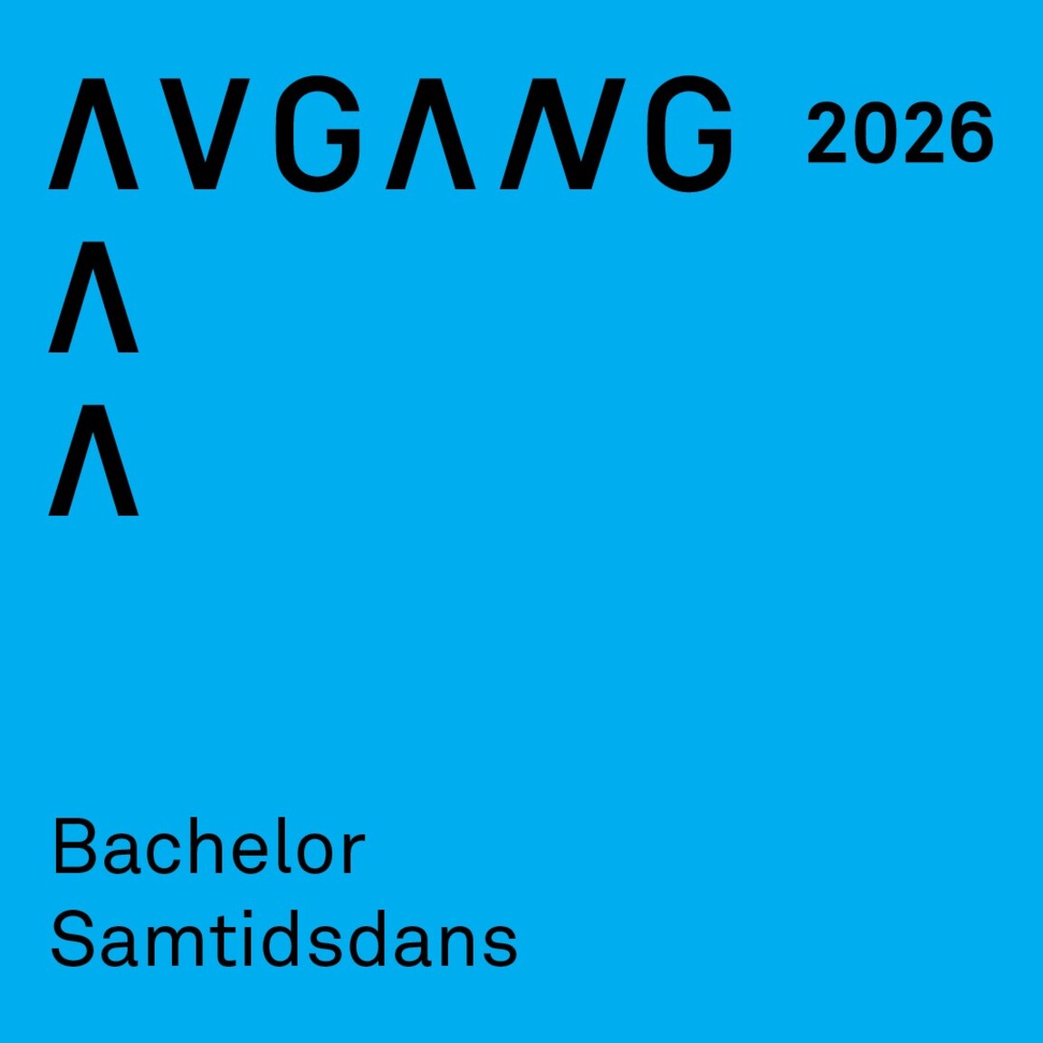 Avgang 2026: Bachelor Samtidsdans
