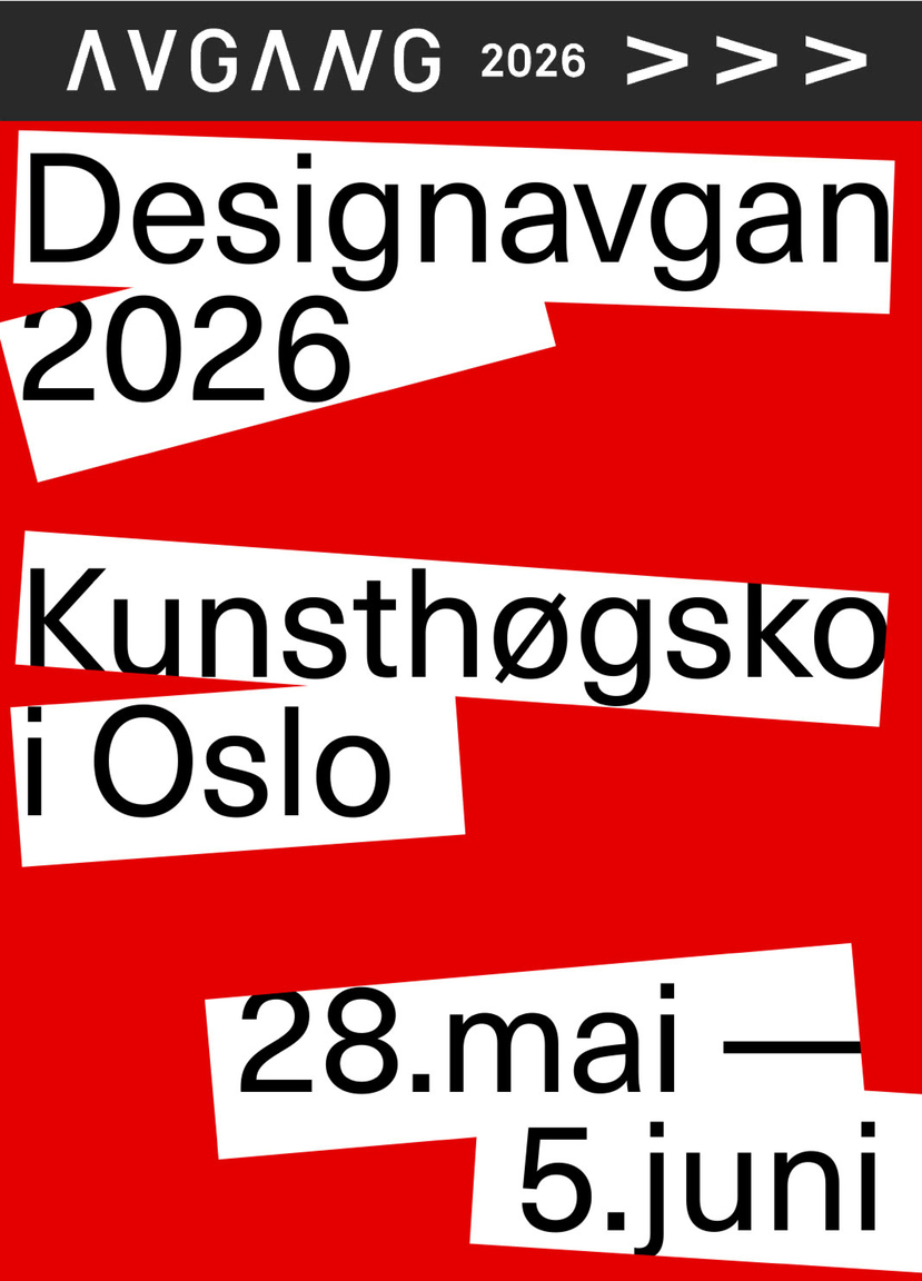 Avgang 2026: Designavgang
