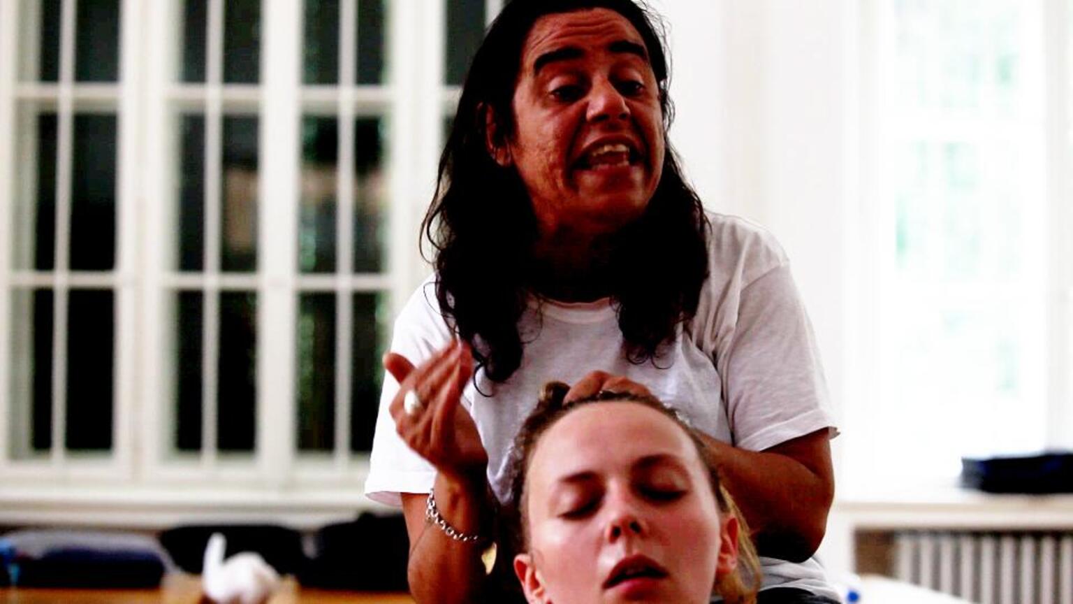 Still from The Deviant Majority, Dora García, Academia della Follia (Trieste), 2010.