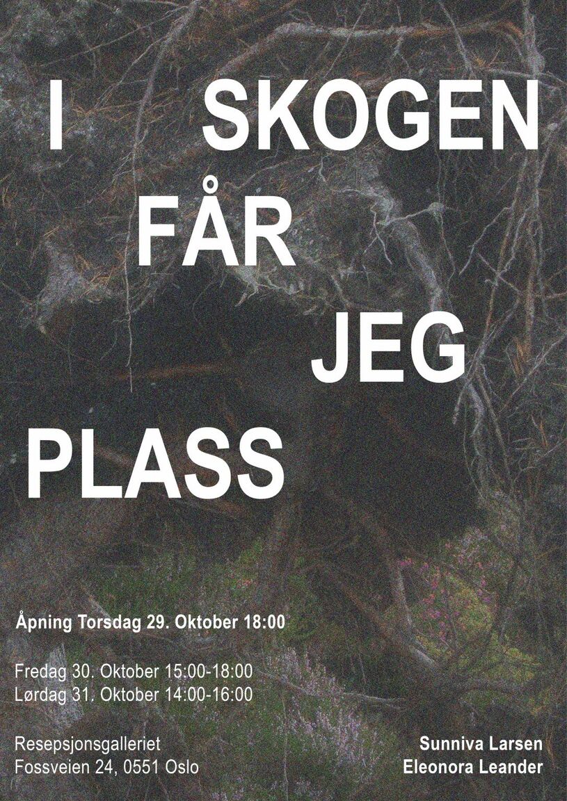I skogen får jeg plass